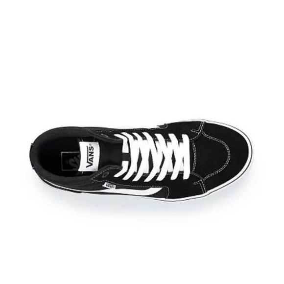VANS FILMORE Hi Mens Black & White Athletic Skate Shoes VN0ASHZLIJU SZ US 7 NIB - Picture 4 of 9